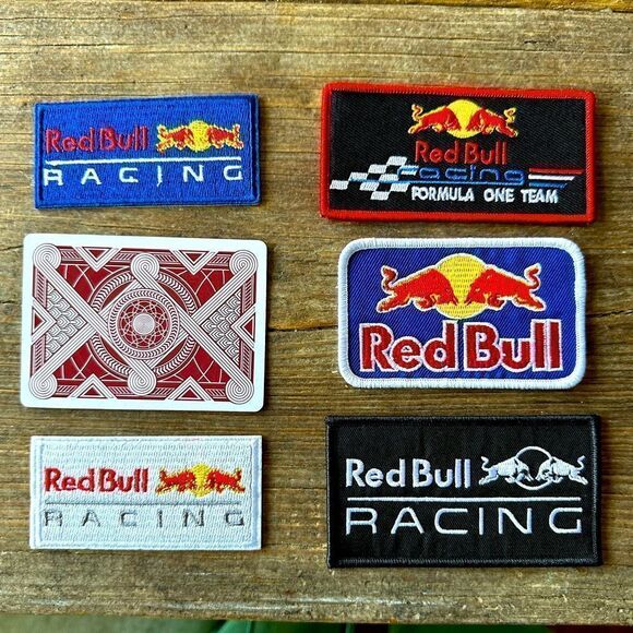 5 Red Bull Factory Racing Moto Cross Sew On Patch’s - Picture 1 of 7